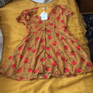 Glamorous dress floral